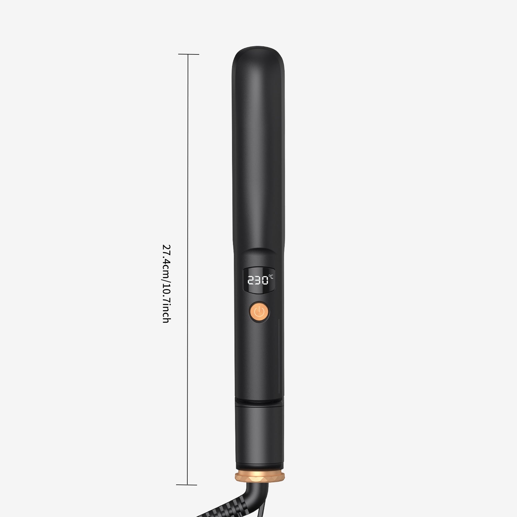 2-in-1 Ceramic Hair Straightener & Curler