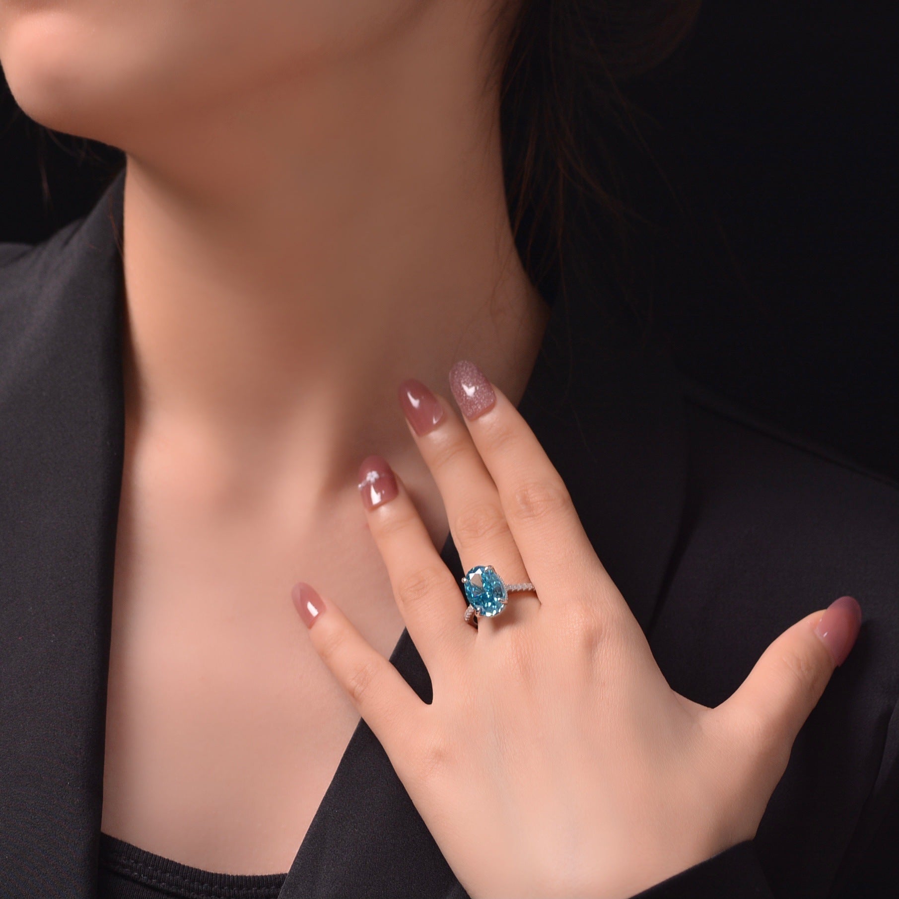 Eclipse Light Silver Ring