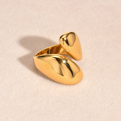Gold Drop Ring