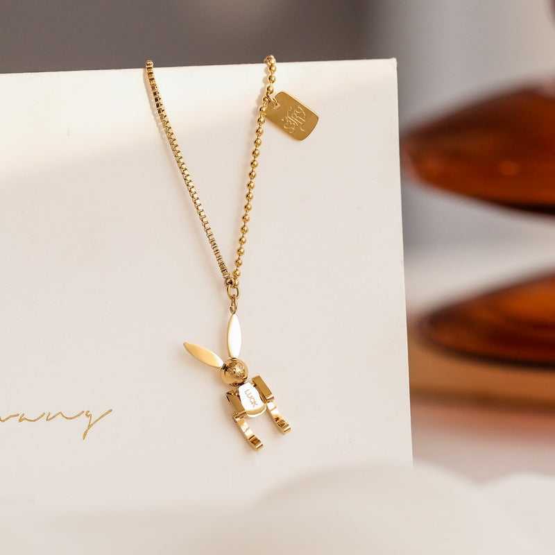Bunny Pendant Necklace