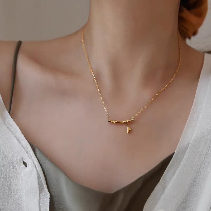 Bamboo Bar Necklace