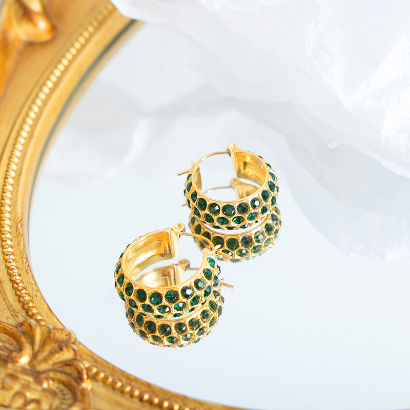 Stardust Dome Earrings
