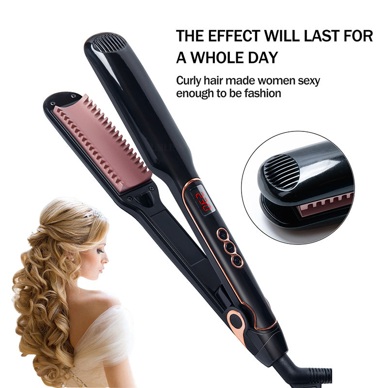 Flat Iron with Comb Teeth