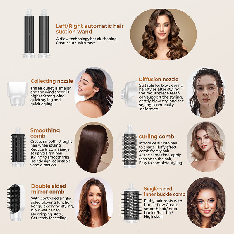 8-in-1 Folding Hot Air Styler