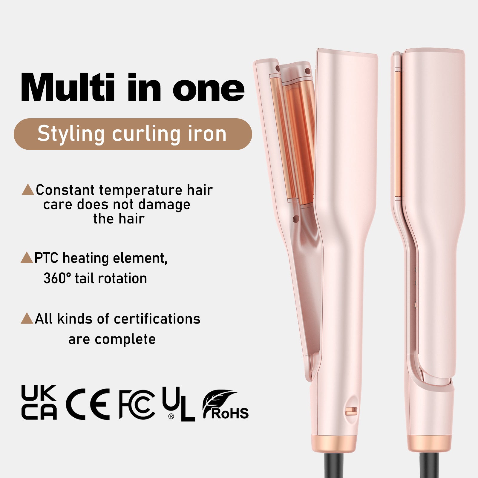 5-Level Ceramic Hair Curler