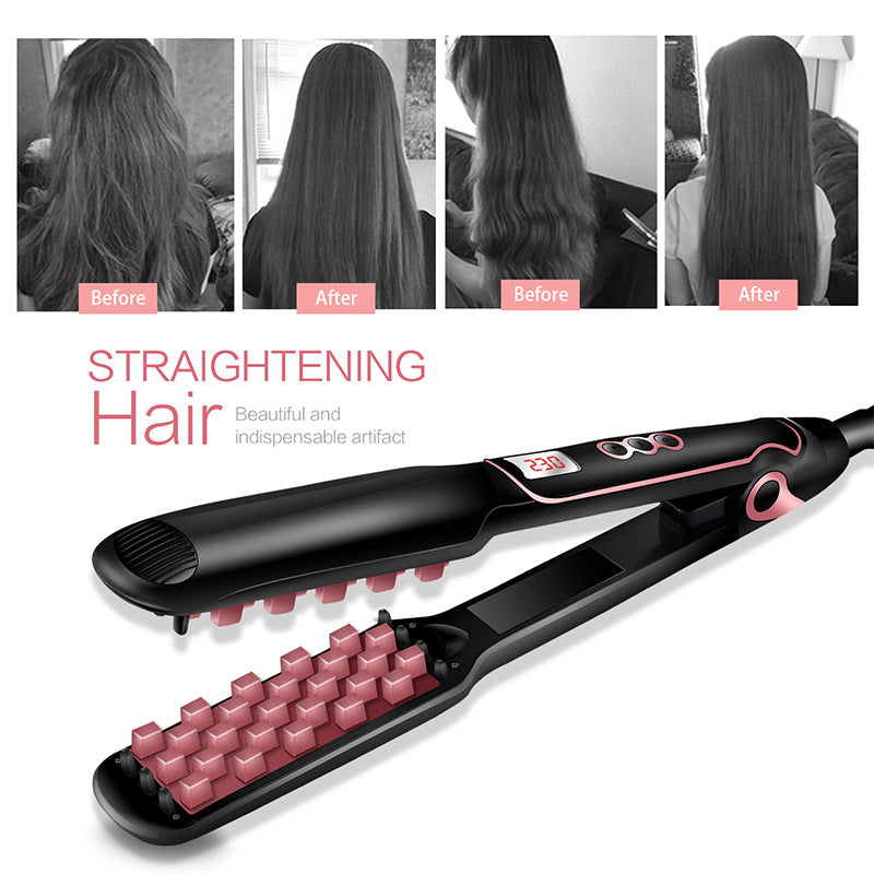 Fluffy Ceramic Hair Straightener
