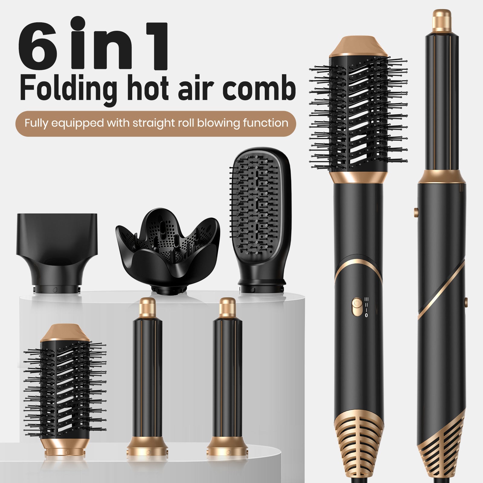 6-in-1 Folding Hot Air Styler