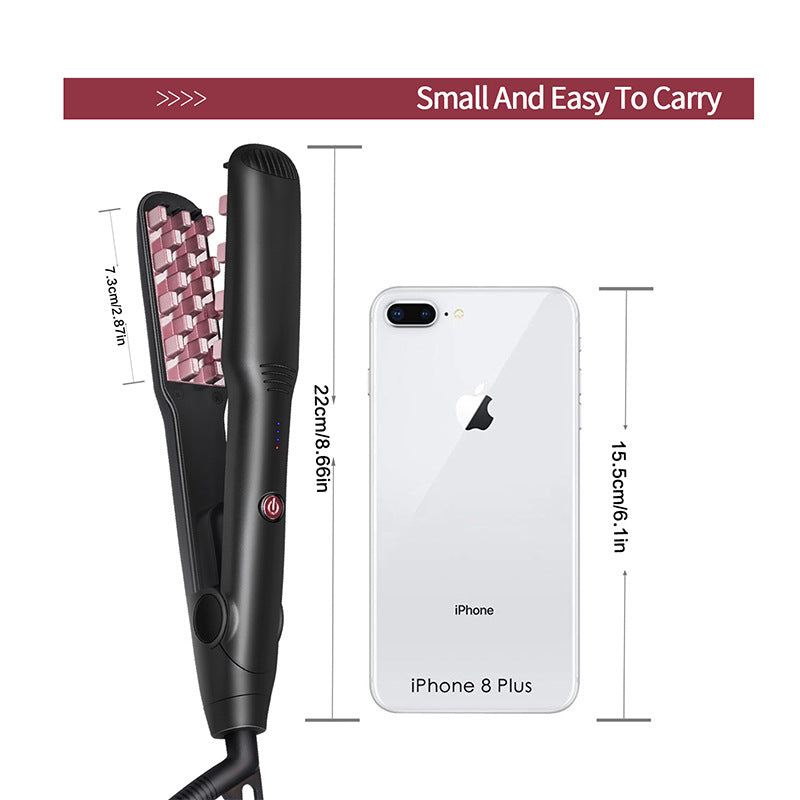 2-in-1 Hair Straightener and Curler