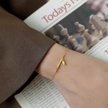 Bamboo Charm Bracelet