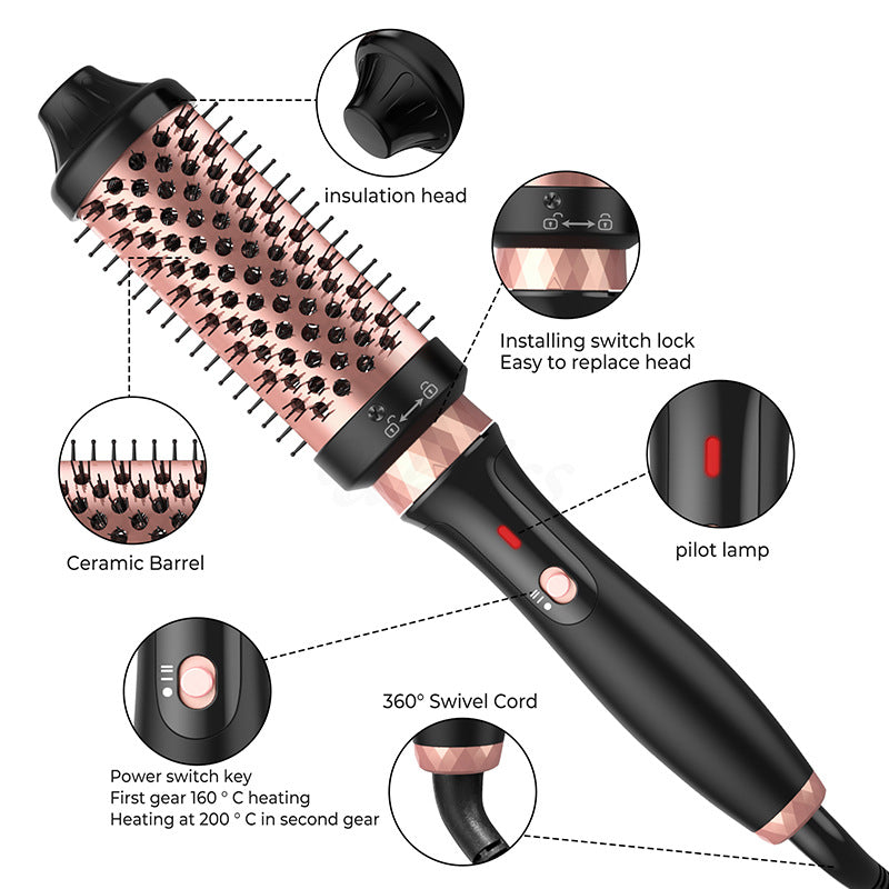 3-in-1 Ceramic Curling Brush