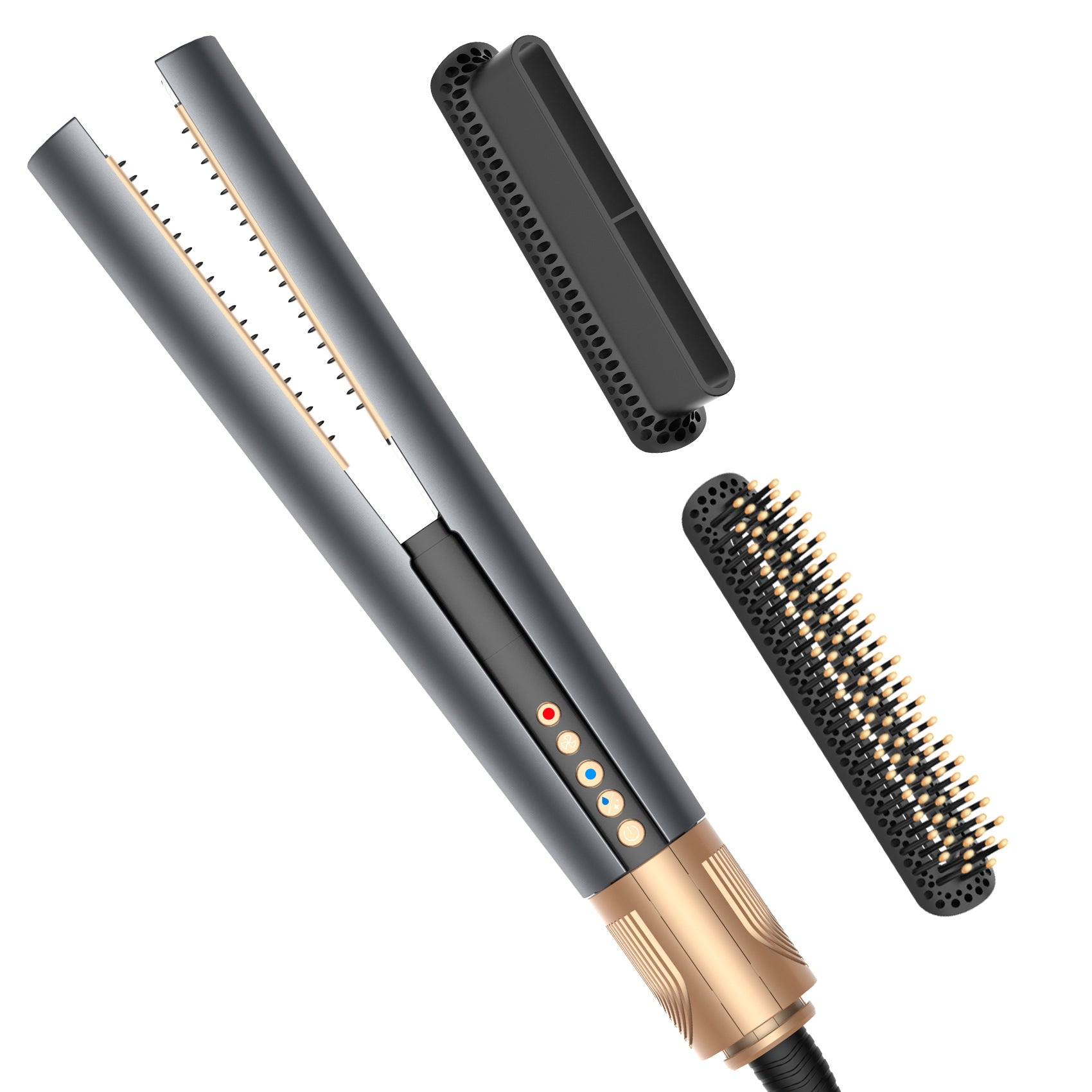2-in-1 Hair Dryer Straightener