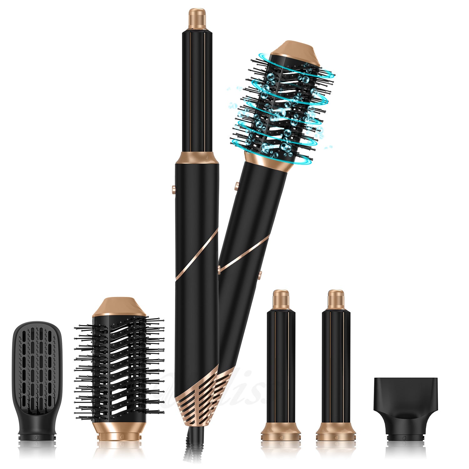 5-in-1 Hot Air Comb & Hair Dryer Brush