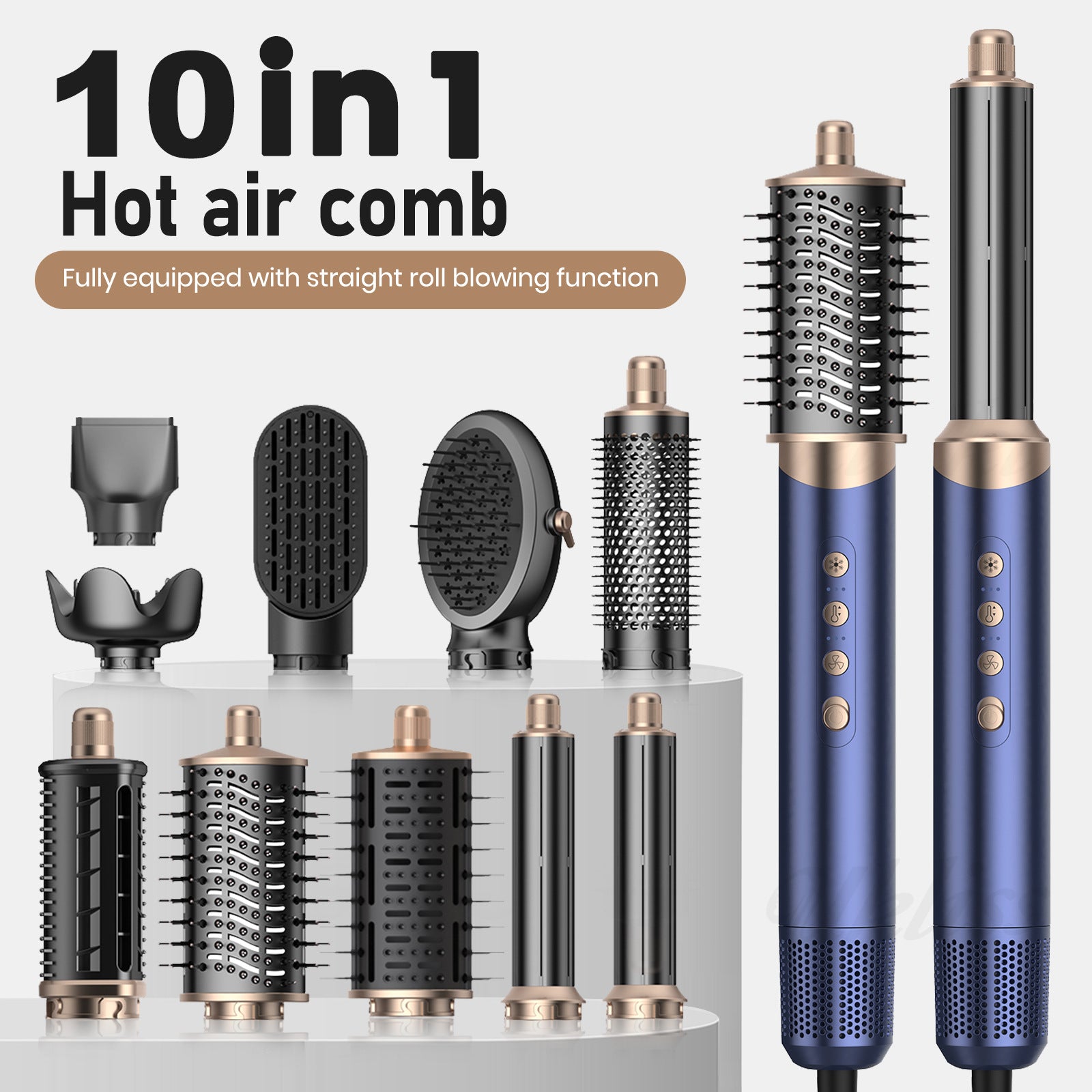 10-in-1 Multifunctional Hot Air Styler Set