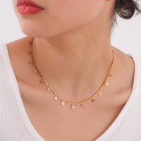 Sun Charm Necklace