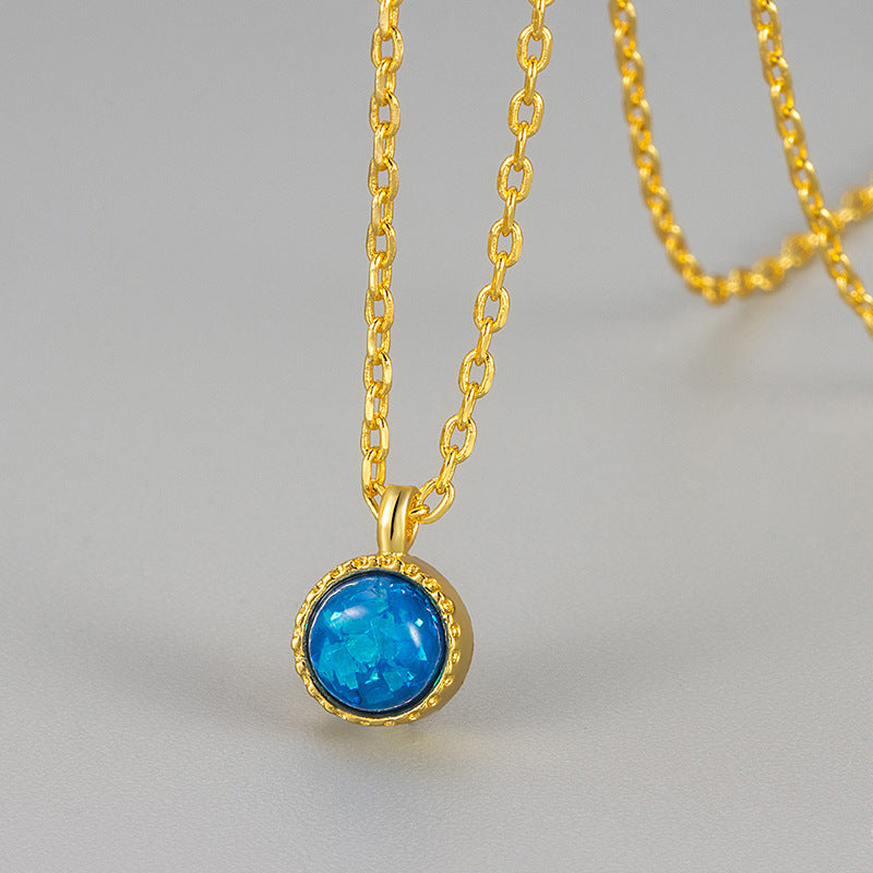 Azure Glow Necklace