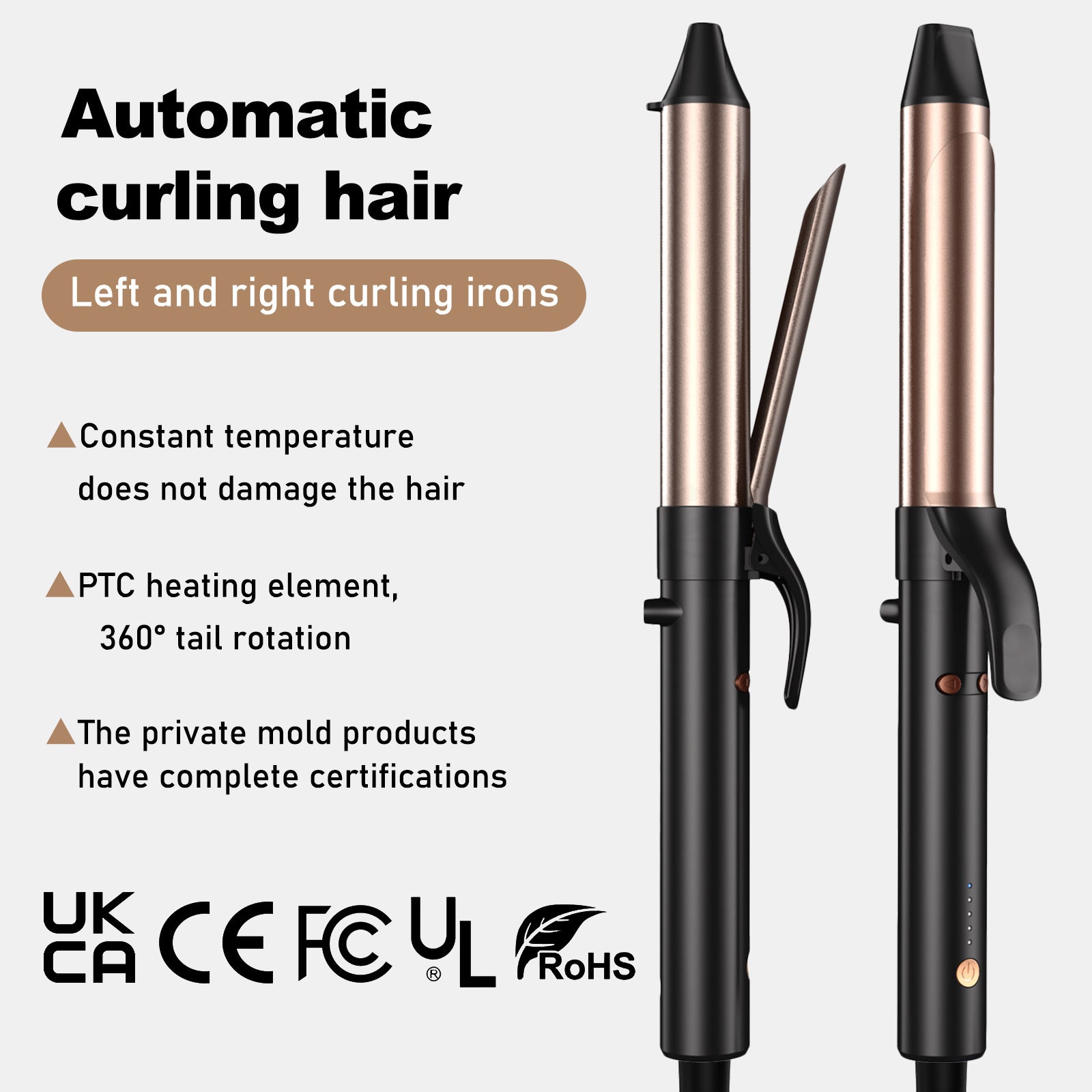Automatic Ceramic Hair Curler