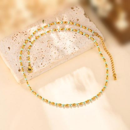 Beaded Chain Necklace