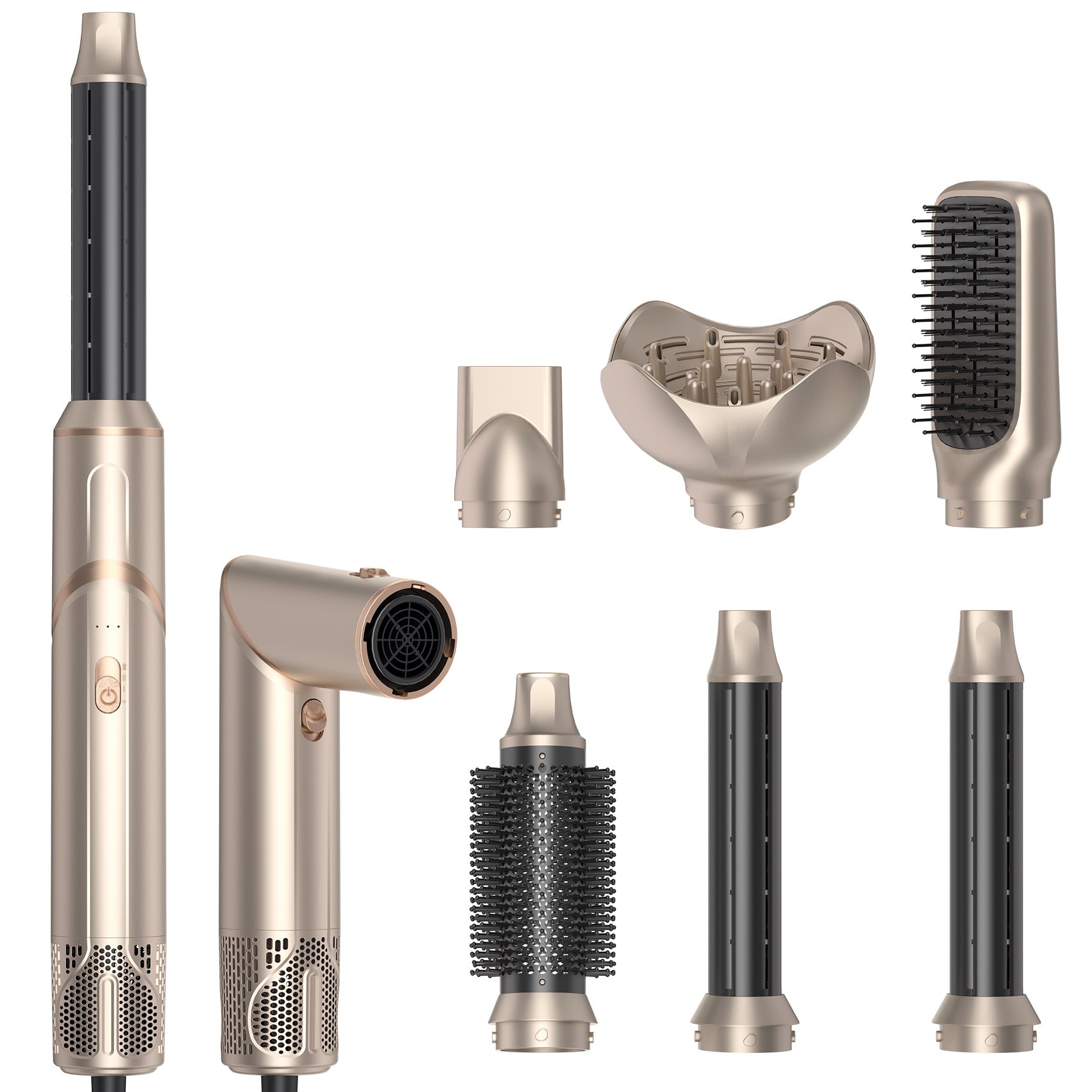 6-in-1 Folding Hot Air Comb