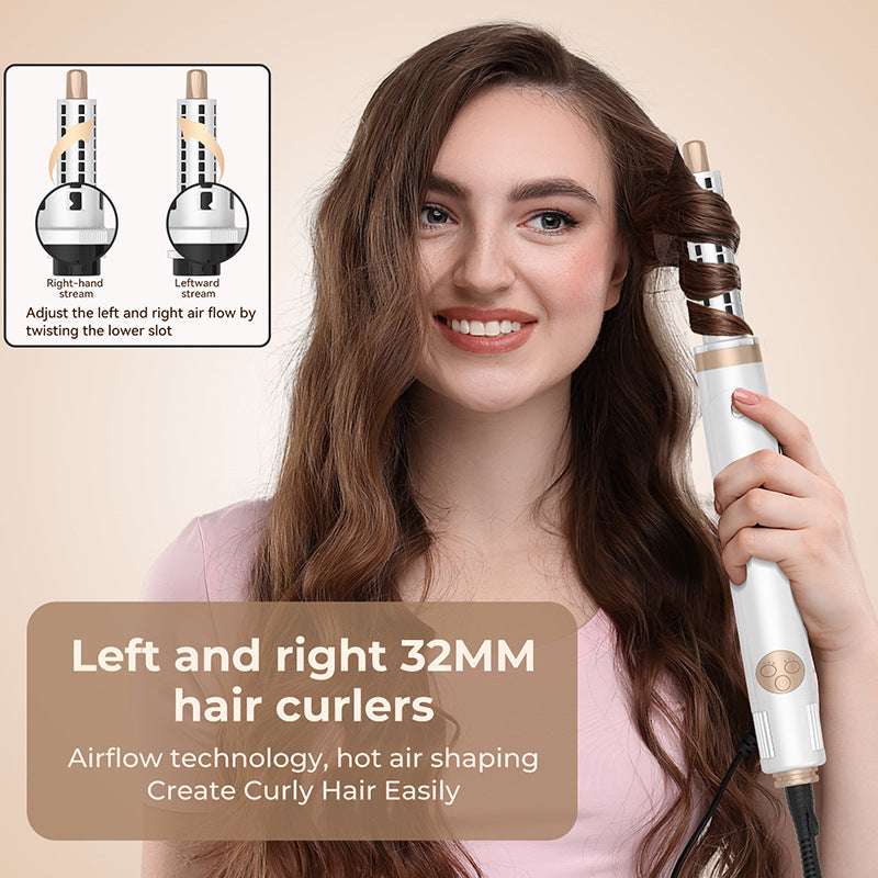 6-in-1 Folding Hot Air Comb & Hair Styler