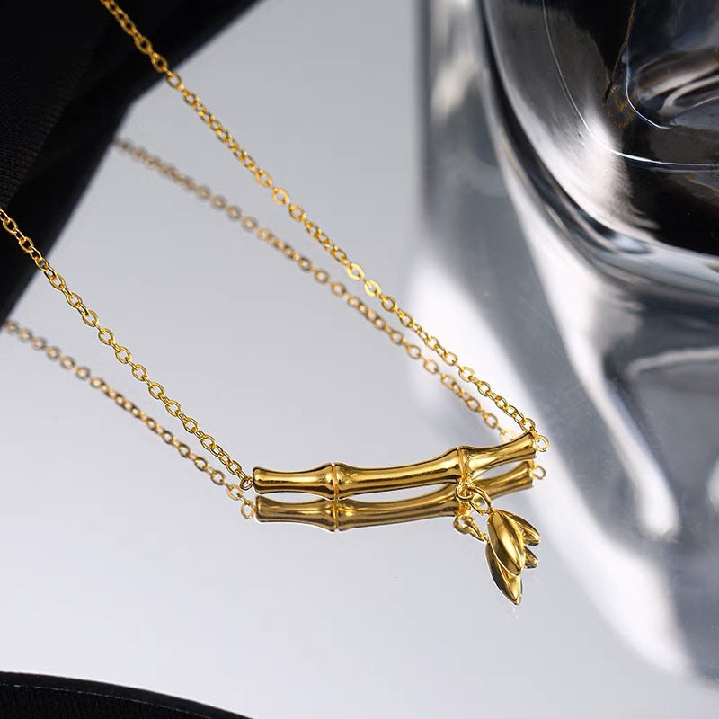 Bamboo Bar Necklace