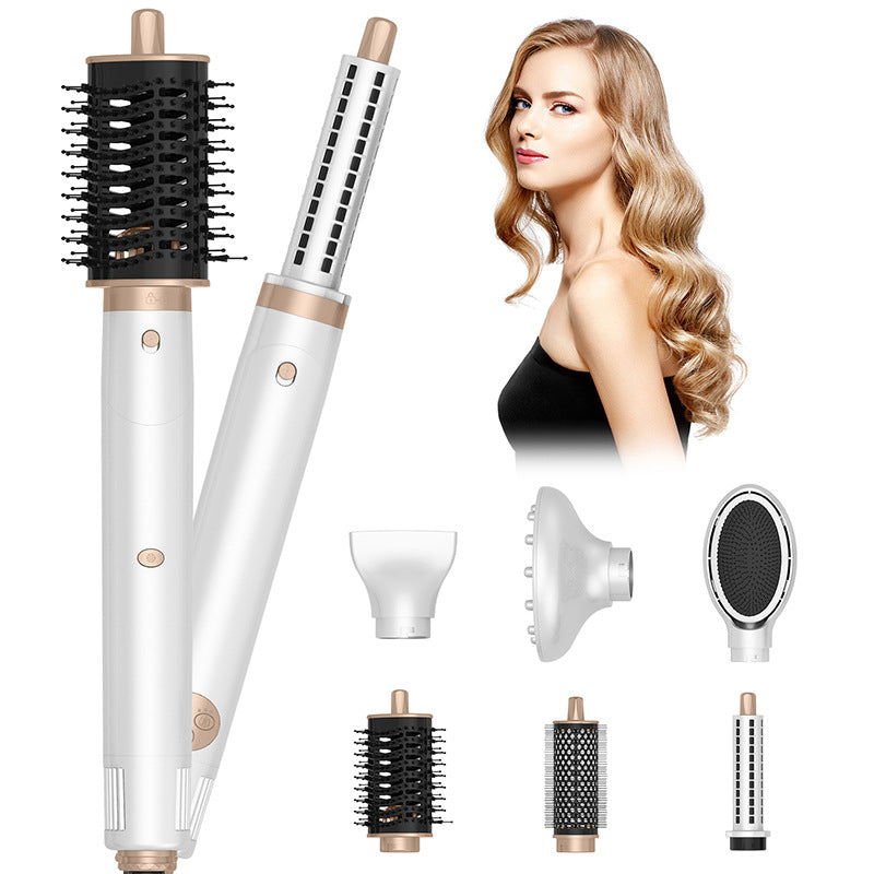 6-in-1 Folding Hot Air Comb & Hair Styler