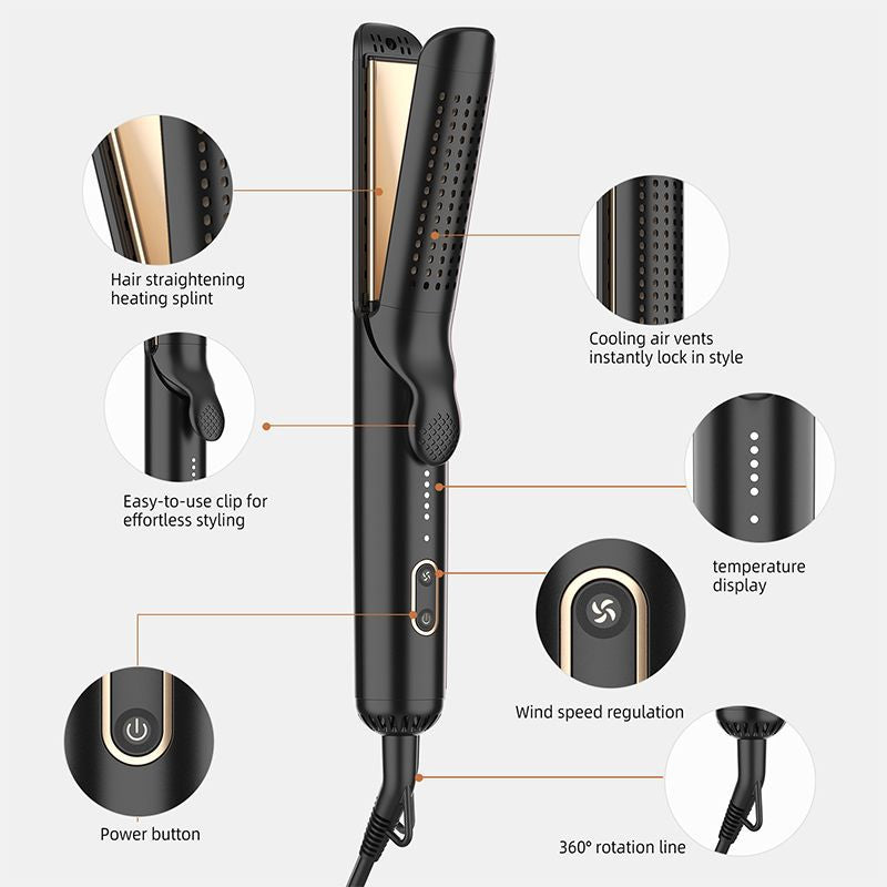 3-in-1 Hair Straightener & Curler