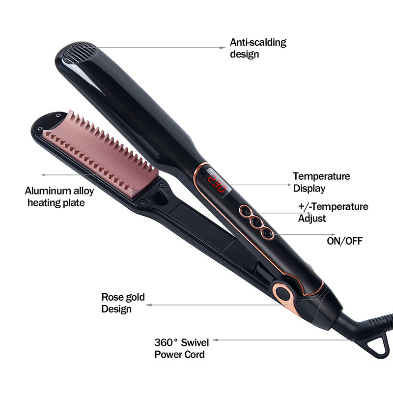 Flat Iron with Comb Teeth