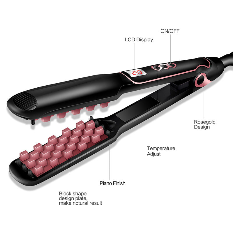 Fluffy Ceramic Hair Straightener