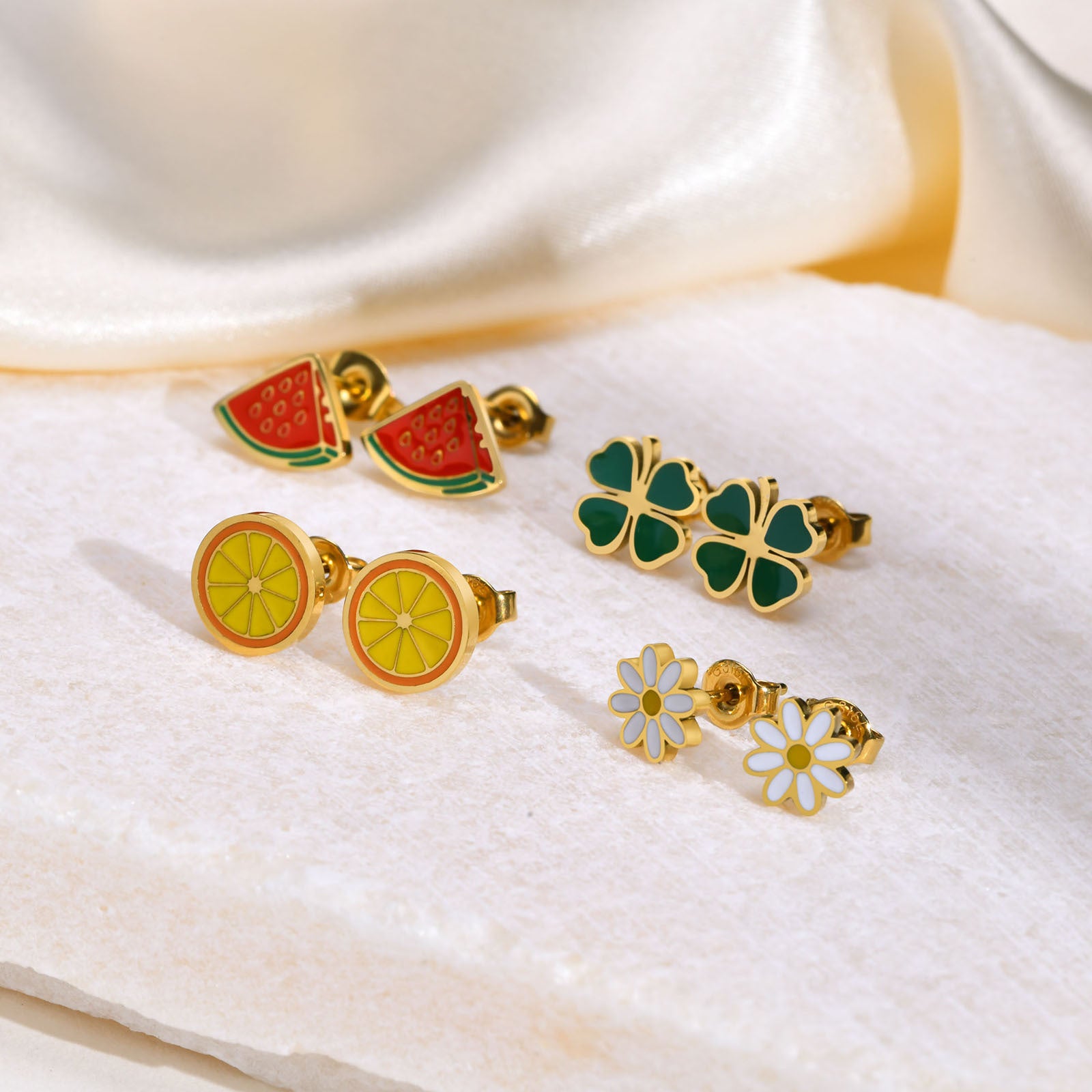 Playful Stud Earrings