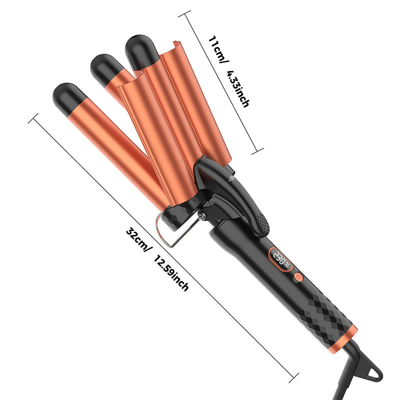 Triple Barrel Hair Curler