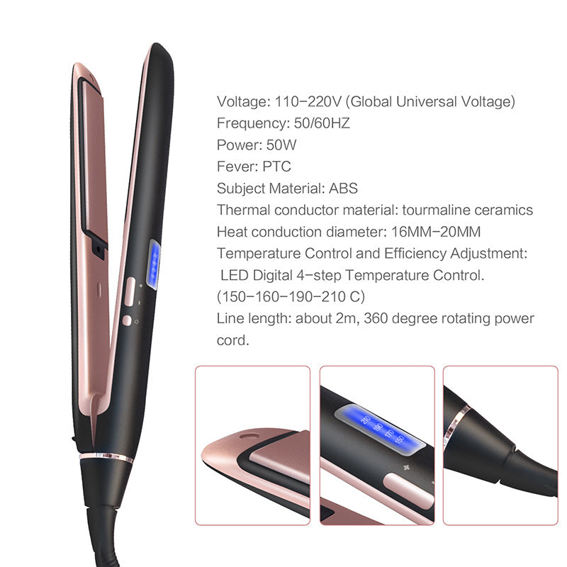 Ceramic Flat Iron with LED Display