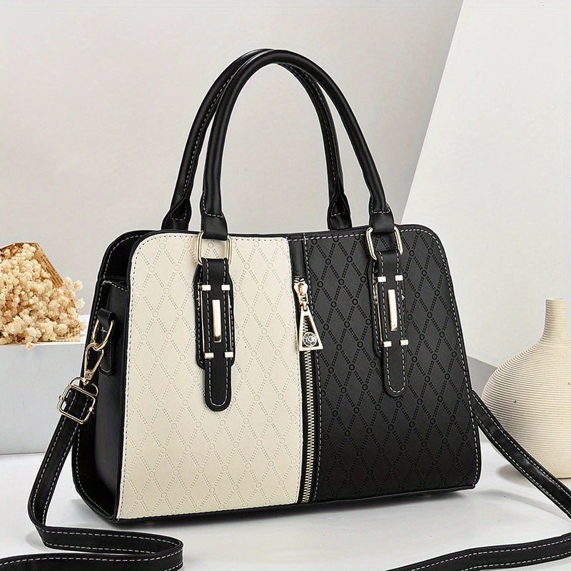 Quinn Women's Box Bag | Premium PU Leather, Quilted Design 5