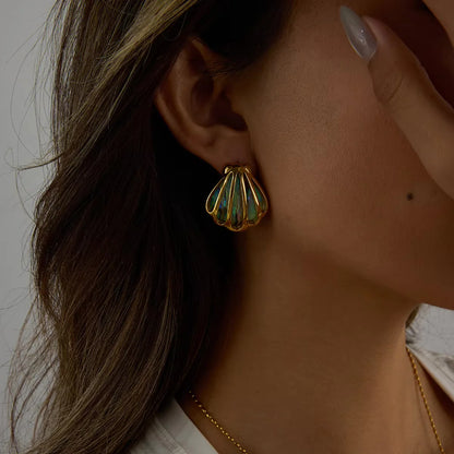 Shell Abalone Earrings