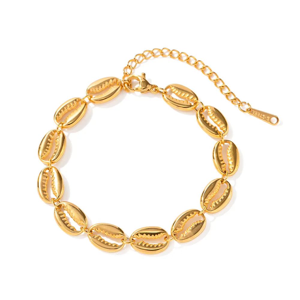 Woman gold plated bracelet. Father and Daughter Jewelry.