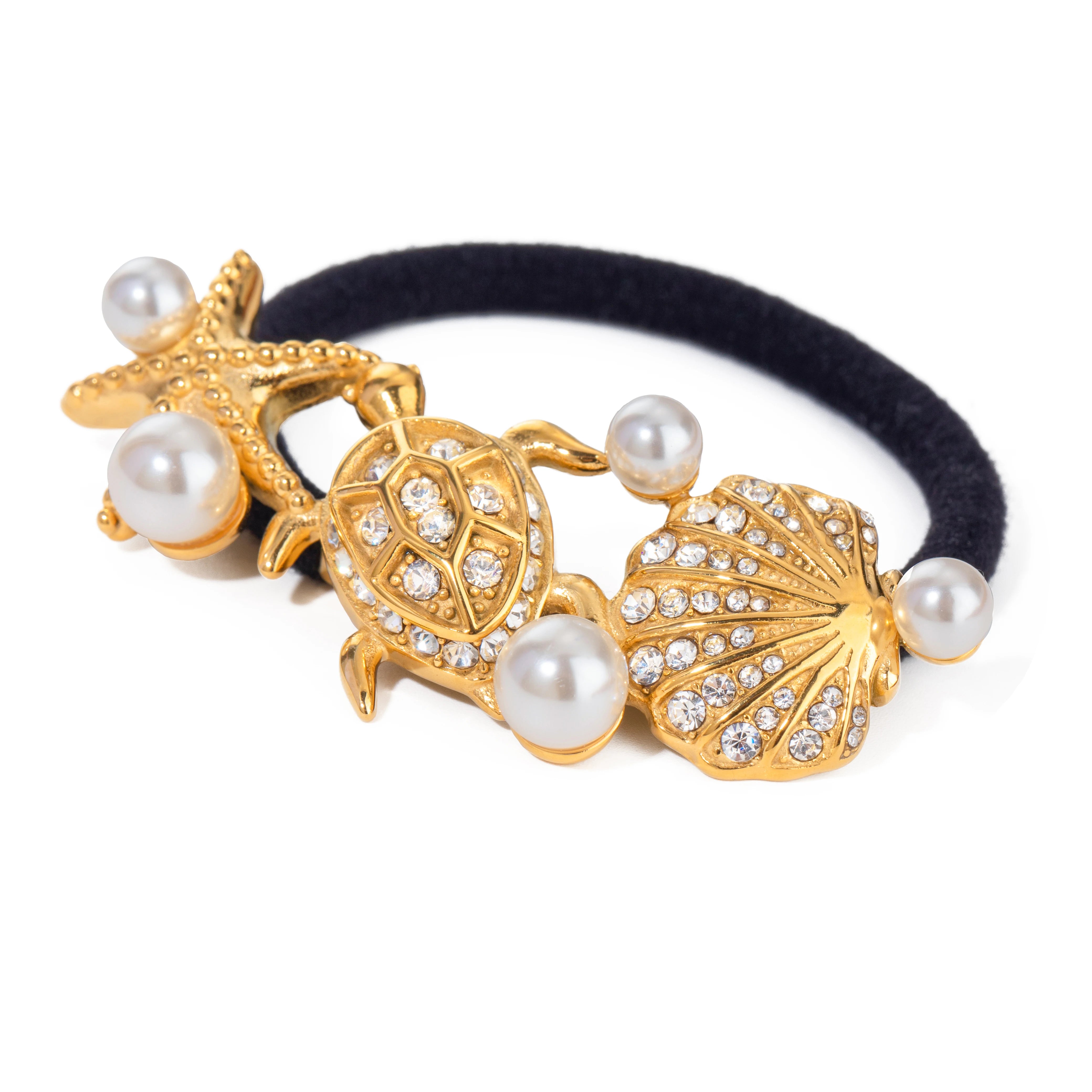 Women's Gold-Plated Pony Cuff