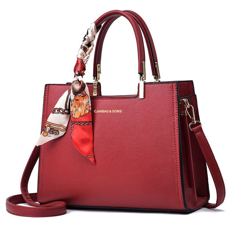 Sienna Women's Black Shoulder Bag | Premium PU Leather, Elegant Design 0