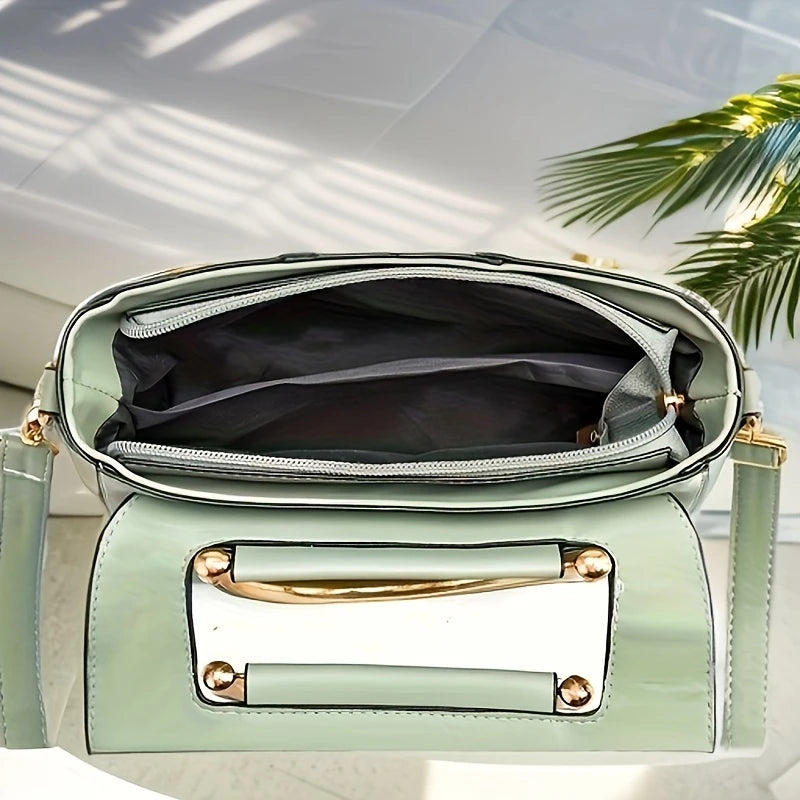 Sierra Women's Crossbody Bag | Premium PU Leather, Structured Design 6