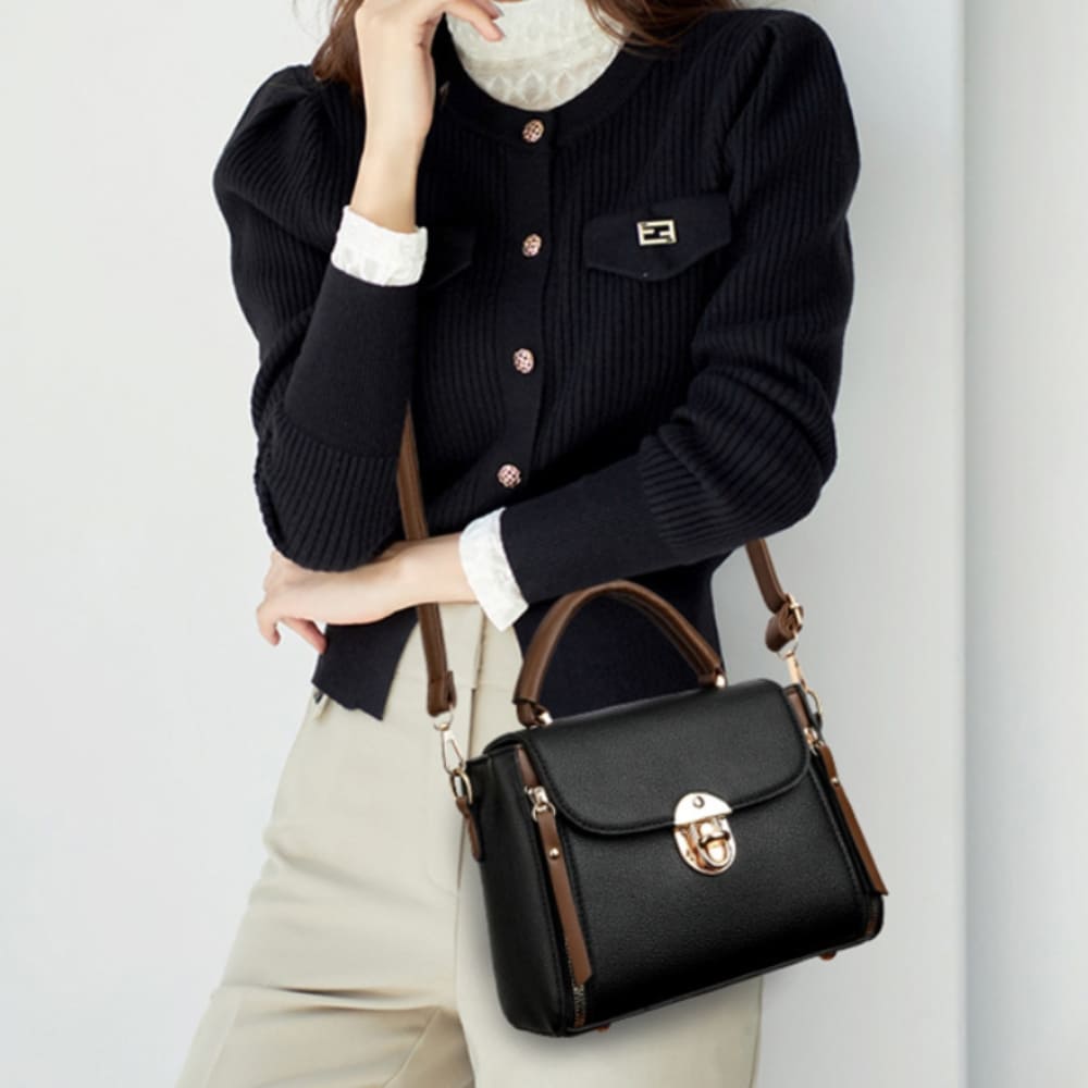 Tessa Women's Crossbody Bag | Premium Tweed with PU Leather Trim 2