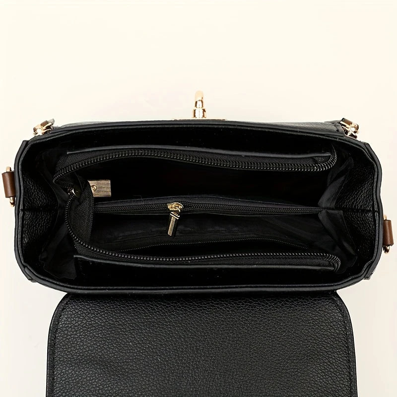 Tessa Women's Crossbody Bag | Premium Tweed with PU Leather Trim 4