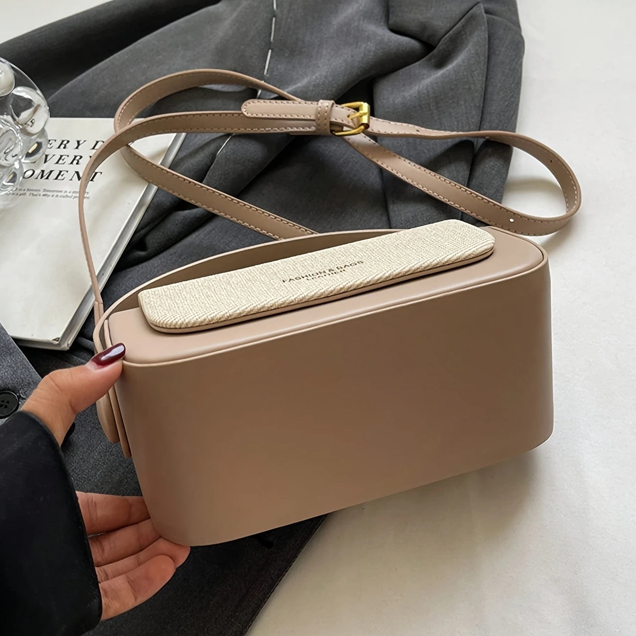 Vina Women's Crossbody Bag | Premium PU Leather, Vintage Design 6