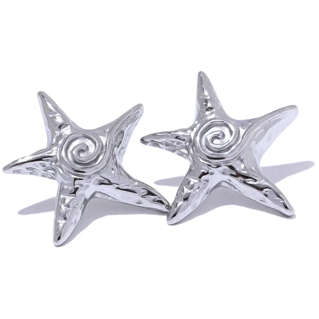 Ocean Star Earrings - Father and Daughter Jewelry