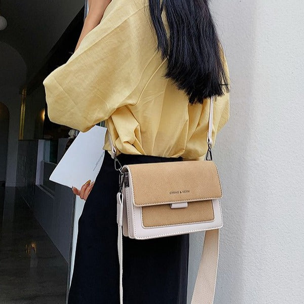Evelyn Soft Suede Crossbody Bag