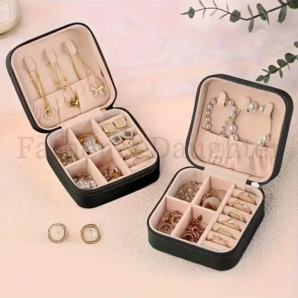 Compact Travel Jewellery Case