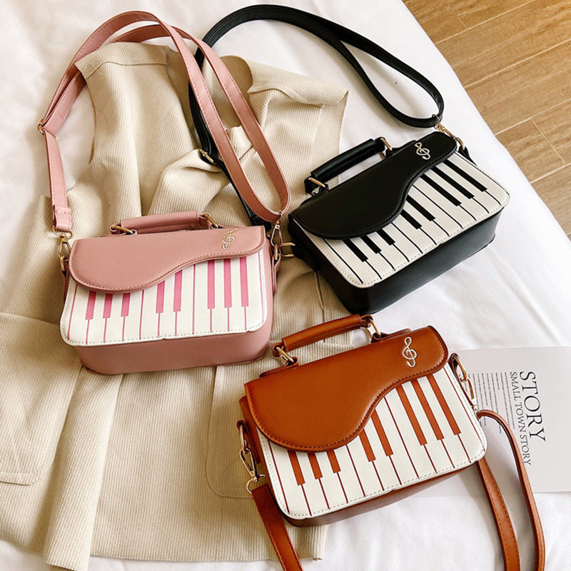 Piano Keys Crossbody Bag