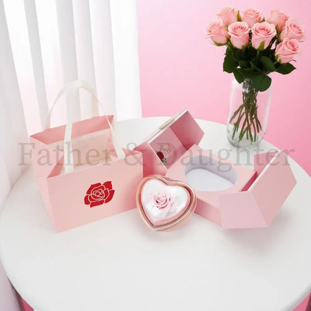Heart Rose Jewellery Gift Box