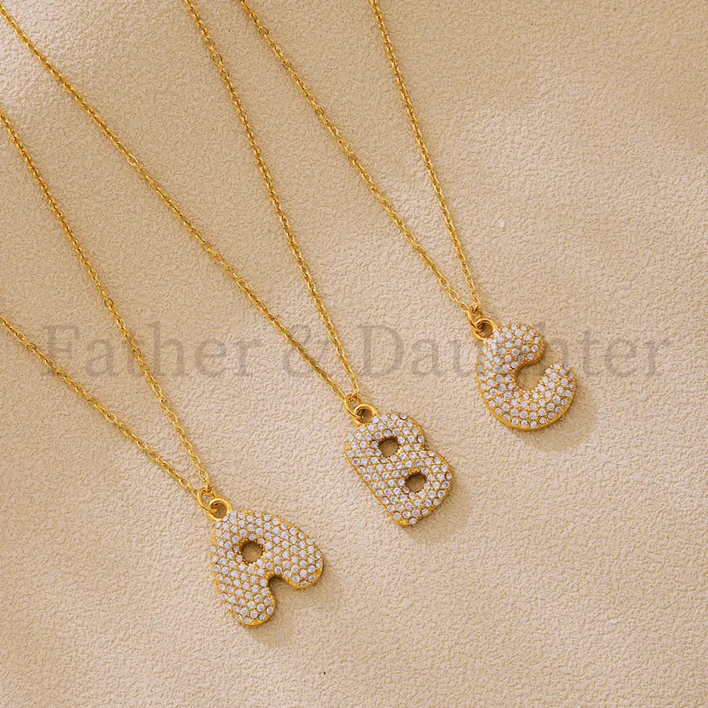 Initial Sparkle Necklace