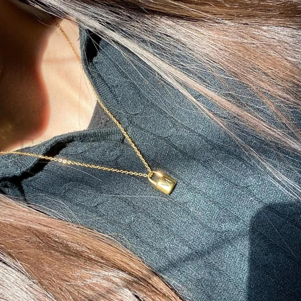 Locked In Love Necklace - Father and Daughter Jewelry