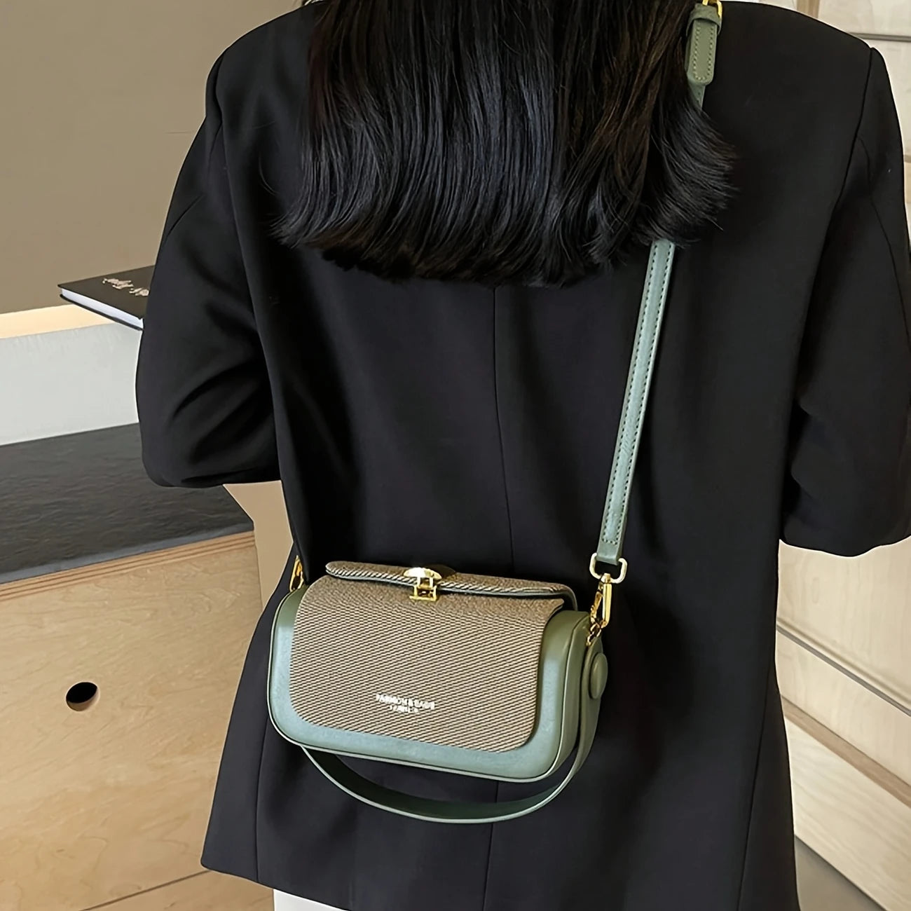 Vivienne Vintage Box Crossbody Bag