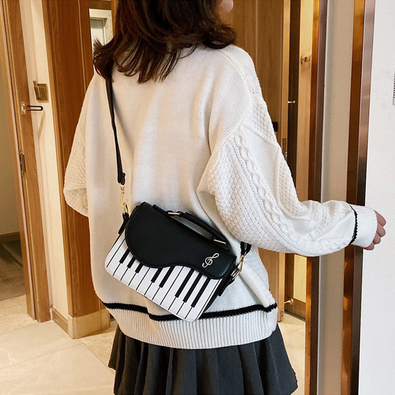Piano Keys Crossbody Bag