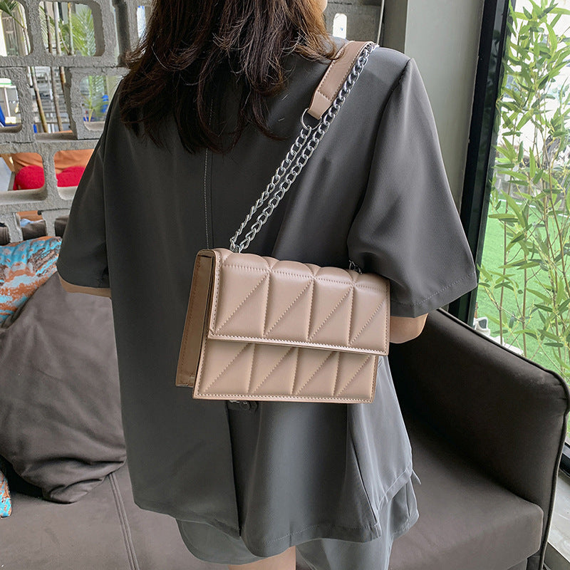 Celeste Quilted Chain Shoulder Bag